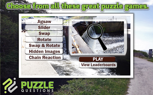 Free Puzzle Games Crinan Canal