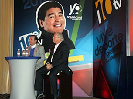 Maradona con nuevo  canal de Tv propio