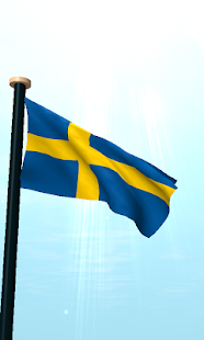 Free Sweden Flag 3D Free Wallpaper APK for Android
