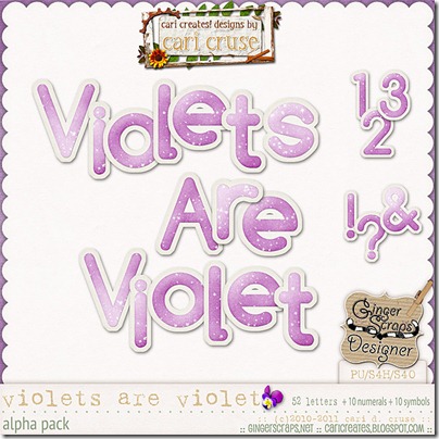 Violets Are Violet {the alpha}