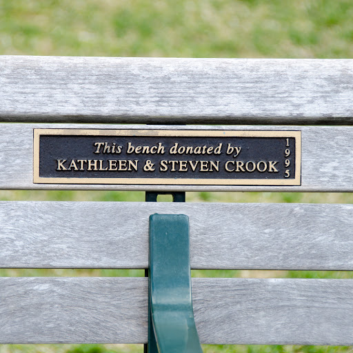 Kathleen and Steven Crook Bench