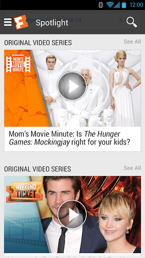 Fandango Movies Android Apps on Google Play