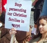 Protesta por persecución religiosa de parte de extremistas egipcios