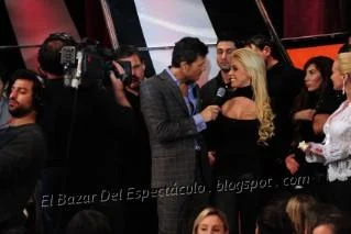 Tinelli habla con Virginia Gallardo.JPG
