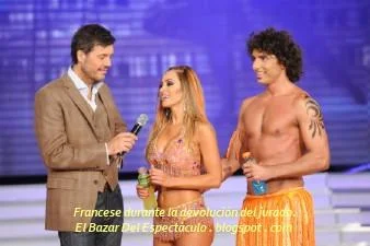 Francese durante la devolución del jurado..JPG