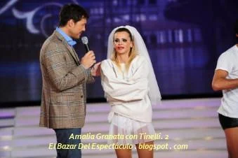 Amalia Granata con Tinelli. 2.JPG