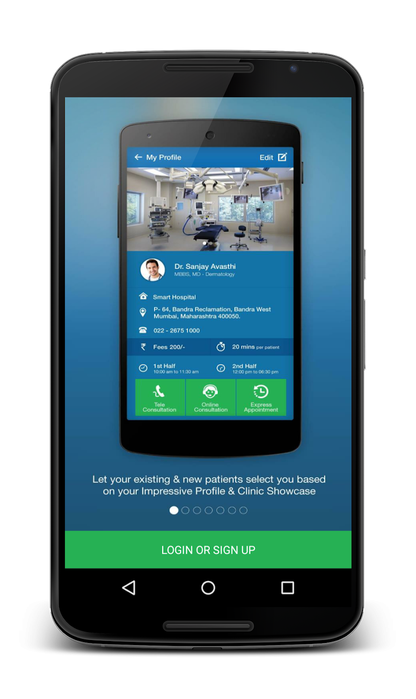 Book Doctor Appointment-Dr App Screen 1