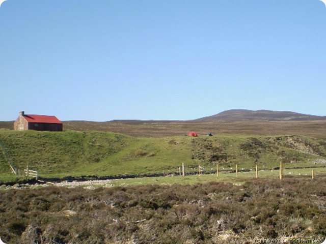  red bothy  blue skies and challenge tents