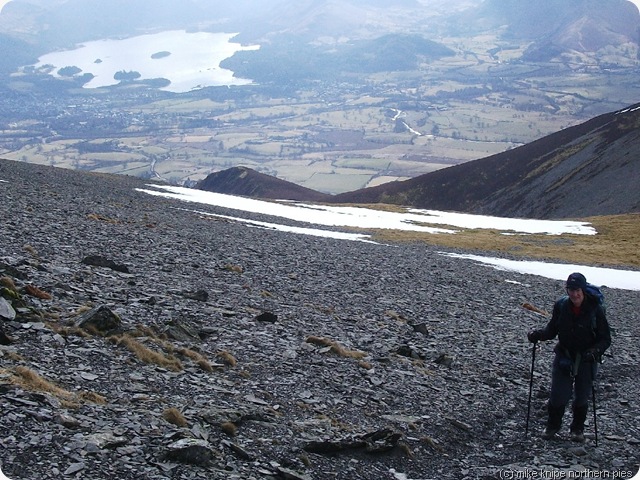 starting the slope up to skiddaw