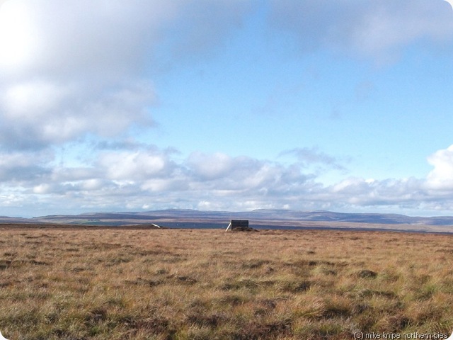 summit of cleasby hill (nearly anyway)