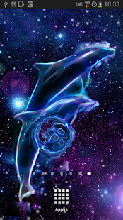Free Starfield Dolphins Galaxy LWP APK for Android