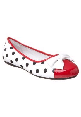 Shoe footwear be good at observing on shoe footwear: Lola RINA - ballerina - red / white