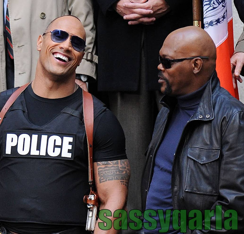 dwayne johnson and samuel jackson