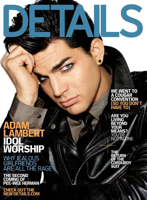 Adam Lambert, Details Magazine