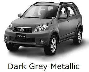 rush: new, toyota, facelift, warna, color, dark grey metallic