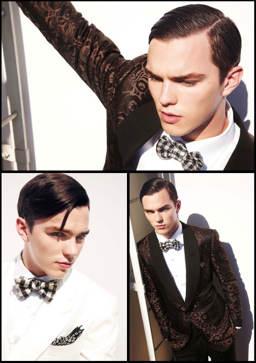 Nicholas Hoult by Tom ford in Out Magazine | Homotography