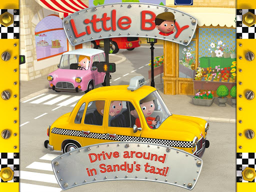 【免費書籍App】Sandy's taxi - Little Boy-APP點子