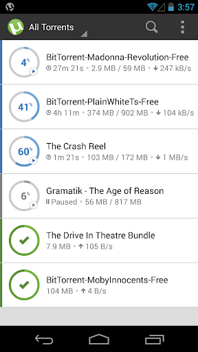 µTorrent®- Torrent Downloader