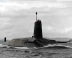Trident missiles are launched from Vanguard class submarines