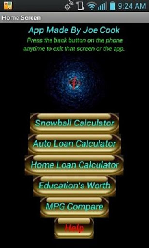 Snowball Loan Calculator