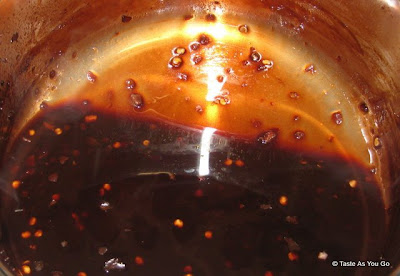 Fiery Pomegranate Sauce - Photo by Michelle Judd of Taste As You Go