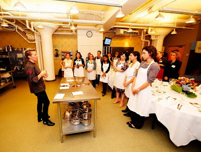 Chef Falkner Addressing Class - Photo Courtesy of RF Binder