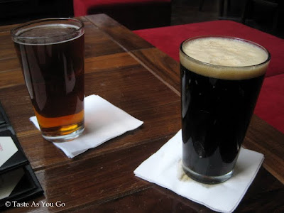 Brooklyn Lager and Abita Turbodog at West 3rd Common in New York, NY - Photo by Taste As You Go