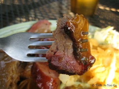 Beef Brisket at The Salt Lick in Austin, TX - Photo by Taste As You Go