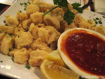 Fried Calamari at The Waterfront Crabhouse in Long Island City, NY - Photo by Taste As You Go