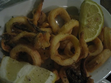 ambrosia dinner calamari