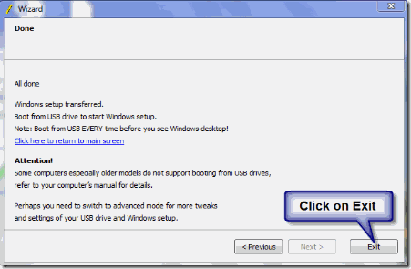 install windows from usb 7