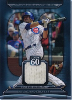 2011 Topps Soto Jersey
