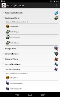 GW2 Dungeon Tracker Screenshots 0