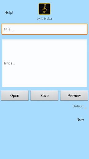 Lyric Maker Write Songs