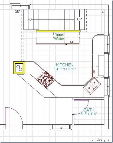 matawatchan kitchen plan copyright dh designs