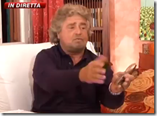 Beppe Grillo a Sky Tg 24