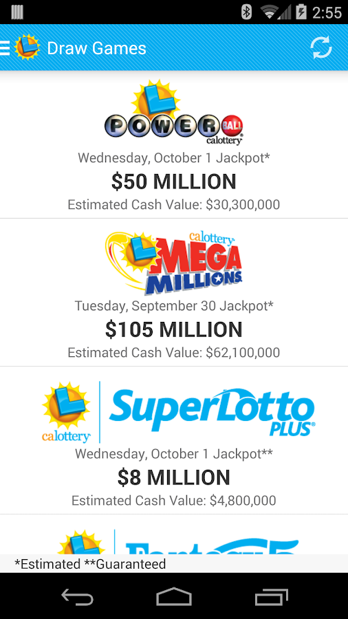 Powerball results ca lottery / Winning lotto numbers az