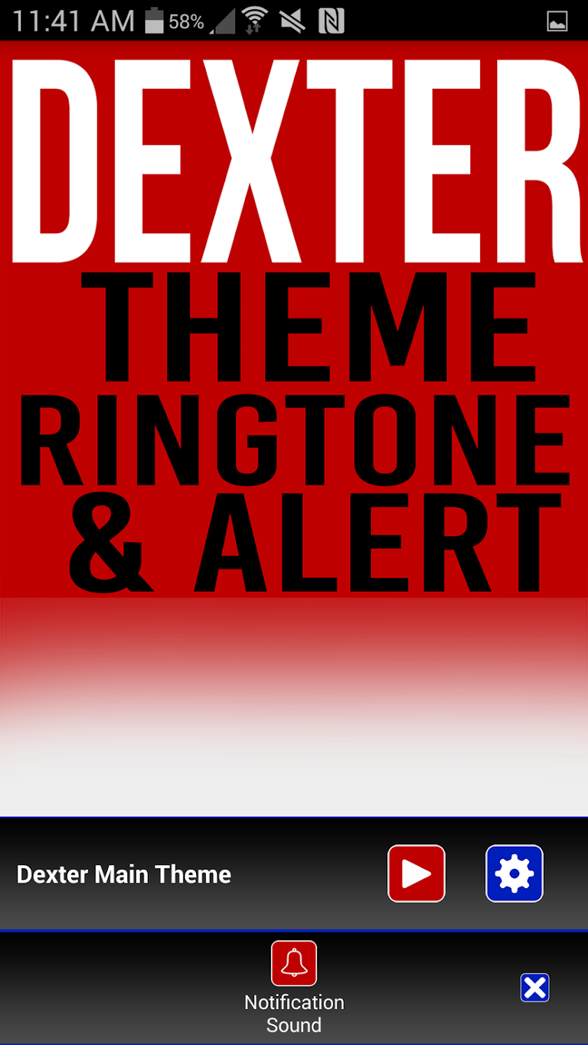 Dexter Ringtone and Alert Screen 3