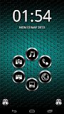 Metal Text Theme for Smart Launcher