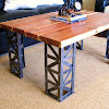 Industrial Look Coffee Table - Modern Industrial Style Coffee Table By Cosy Wood ... / This coffee table is large and beautiful.