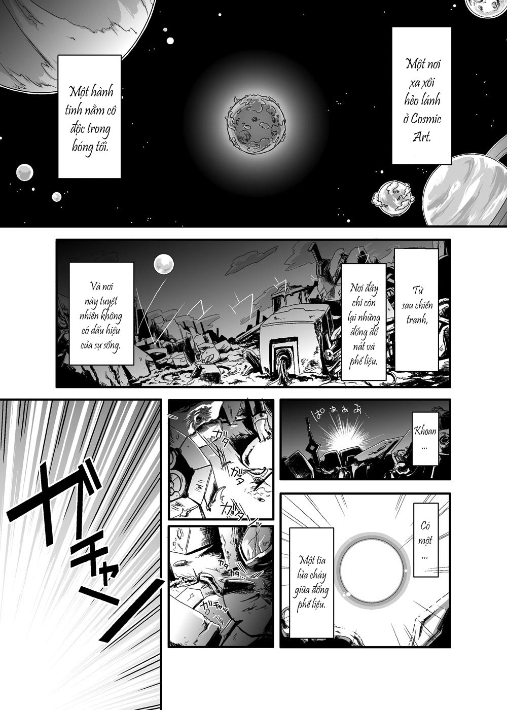 Cosmic Break Manga chap 3