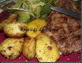 Batatas salteadas Batatas salteadas