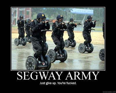 segway army motivational poster