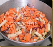 carrots and potatoes in a happy tango