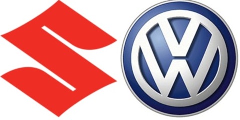 logos VW e Suzuki