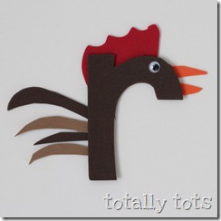 r is for rooster craft