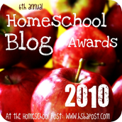 Homeschool Blog Awards