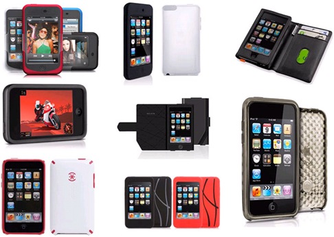 iPod Touch case/iTouch cases: Silicone cases, Leather cases, Shell cases