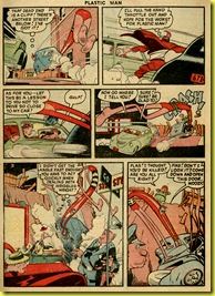3_Plastic Man car wreck issue 16 Jack Cole