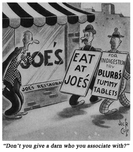 Jack Cole Cartoon Boys Life 1939 Feb